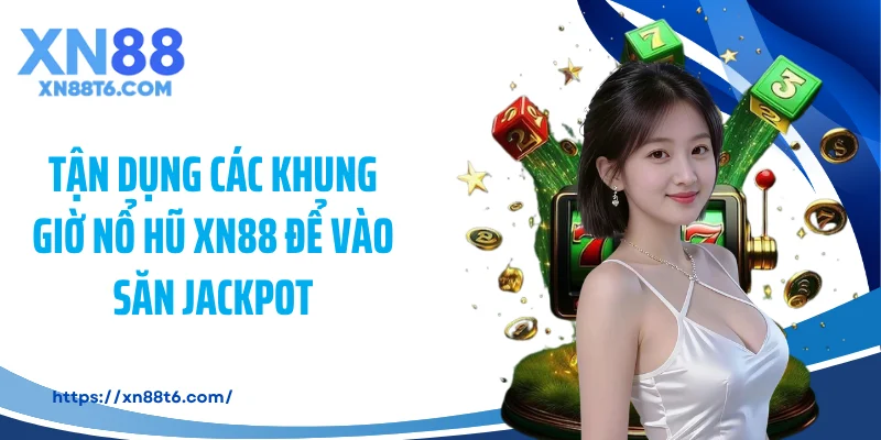 Tận dụng các khung giờ nổ hũ XN88 để vào săn Jackpot
